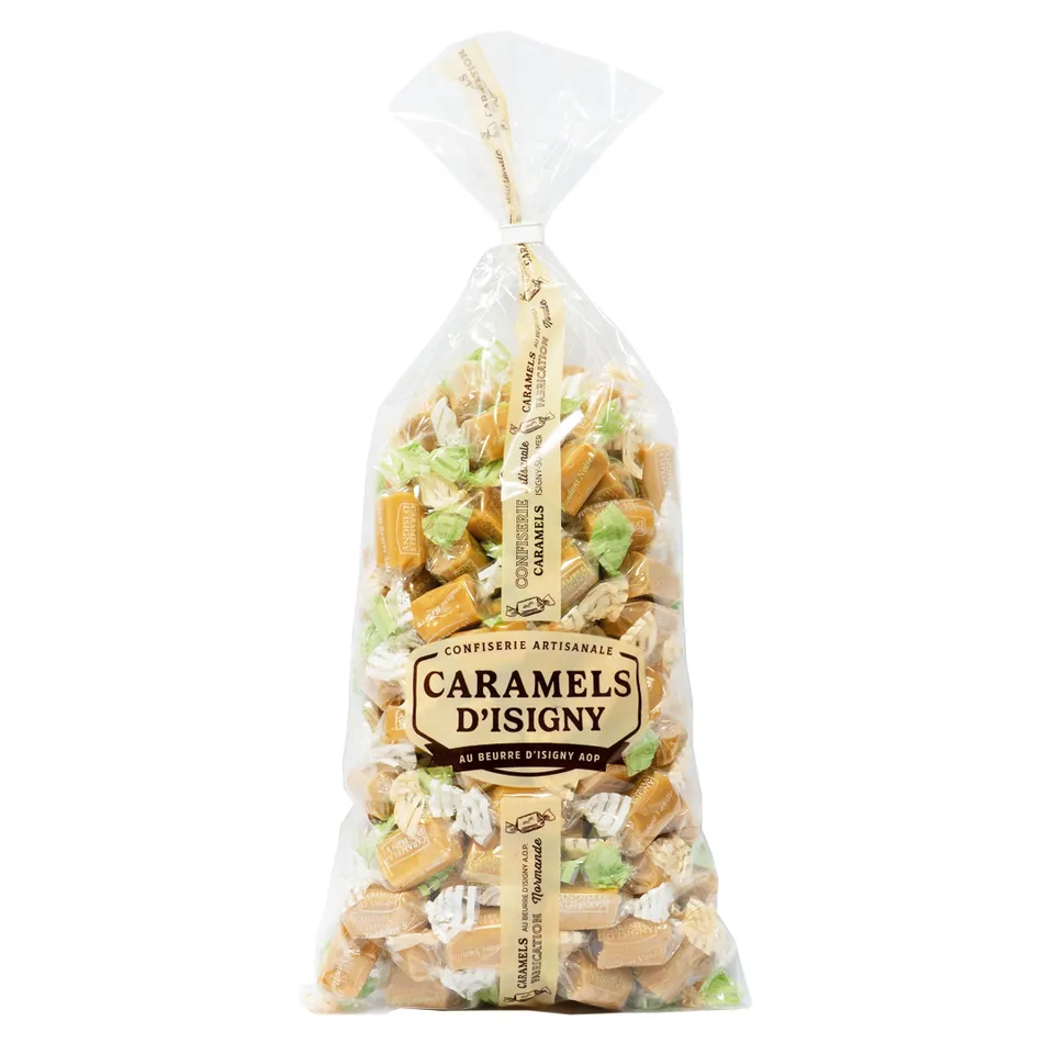 caramels-d-isigny-fondants-sachet-assortiment-fondants-500g-lait image 1