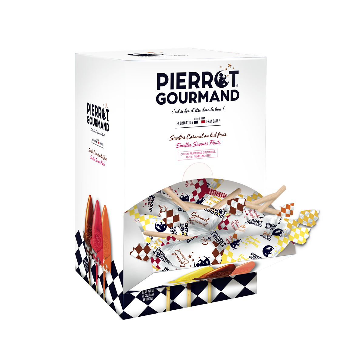 pierrot-gourmand-les-sucettes-bo-te-distributrice-100-sucettes-assorties image 1