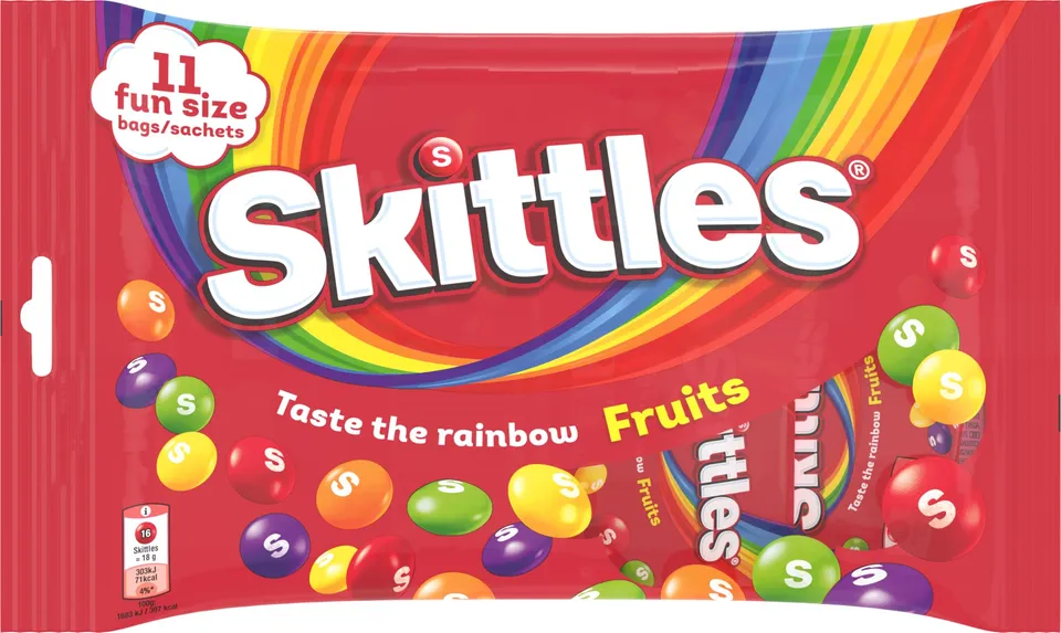 skittles-fruits-bonbons-fruits-sachet-198g-cassis-citron image 1
