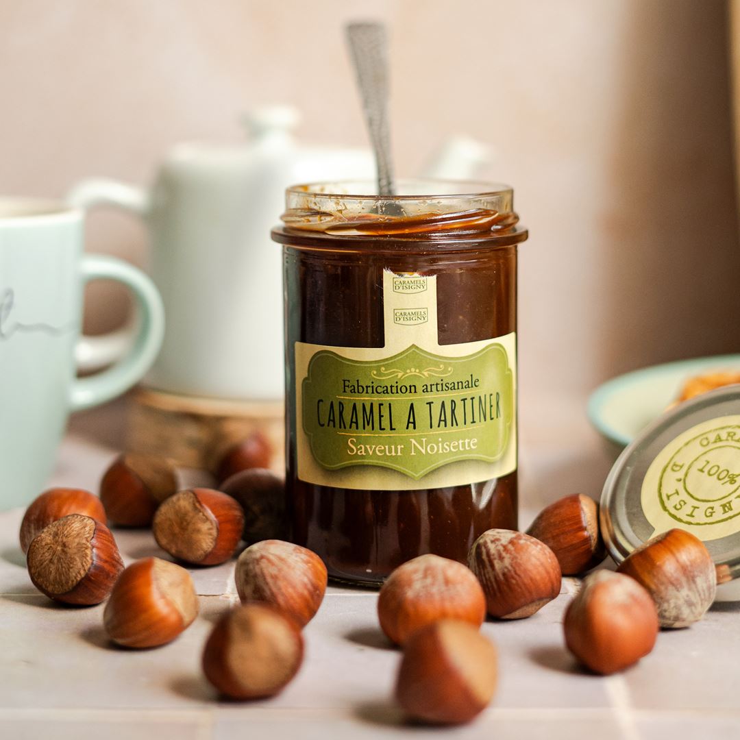 caramels-d-isigny-caramel-tartiner-noisette-250g image 2