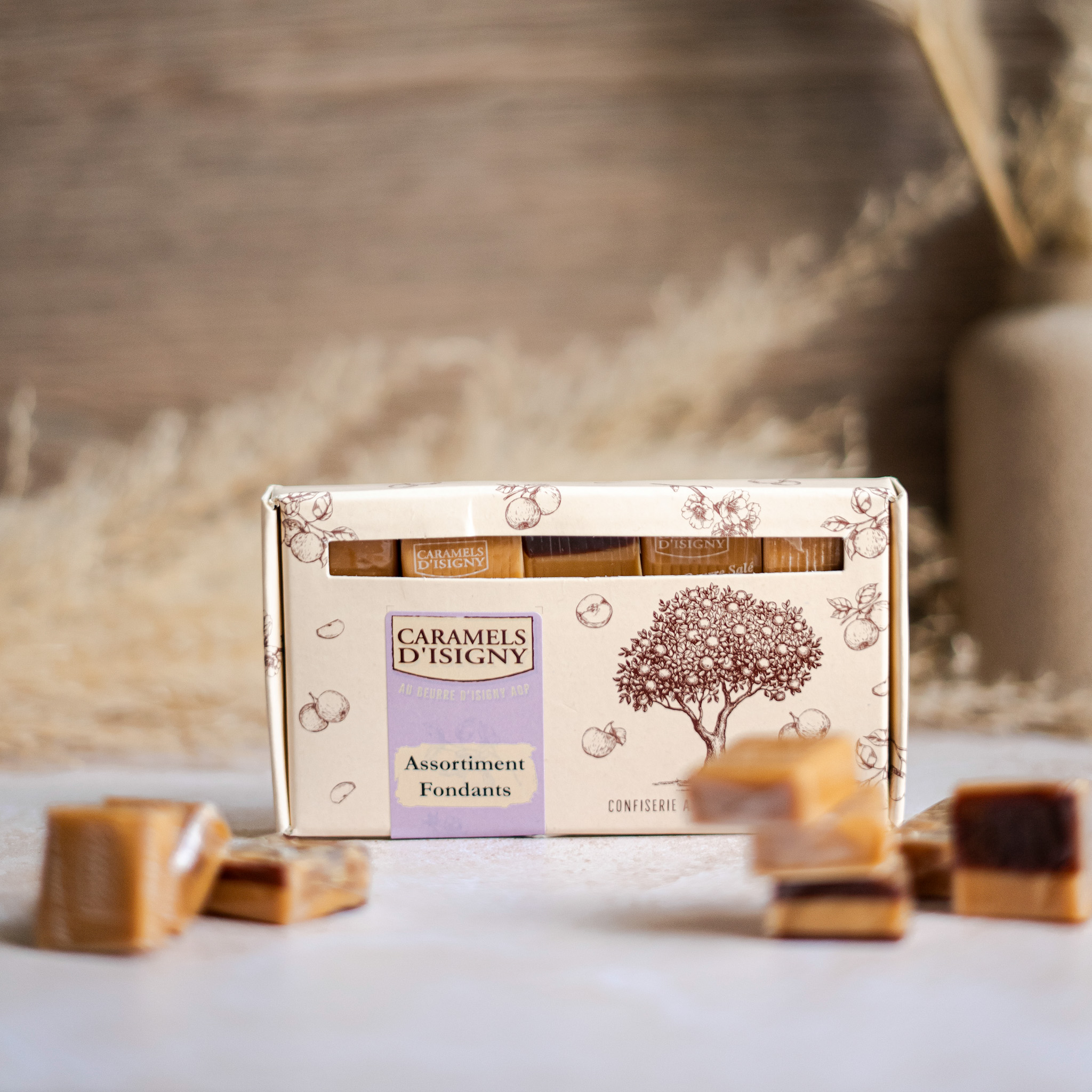 caramels-d-isigny-fondants-caramels-assortiment-tui-140g image 3