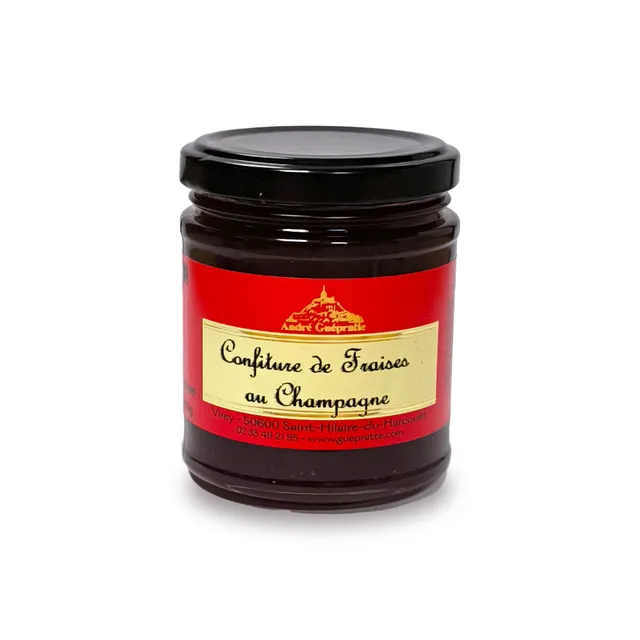 caramels-d-isigny-confiture-fraises-champagne-210g image 1