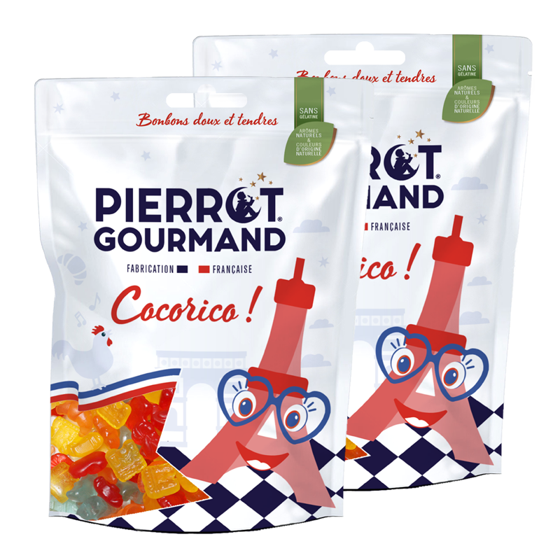 pierrot-gourmand-les-bonbons-cocorico-sachet-lot-de-2-tendres image 1