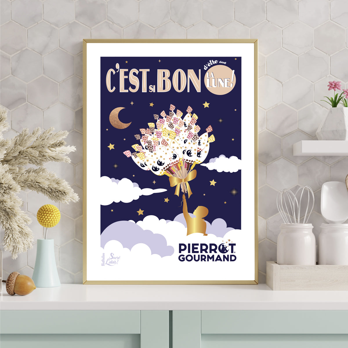 pierrot-gourmand-les-accessoires-affiche-lune-30x40-cm-sans-cadre image 2