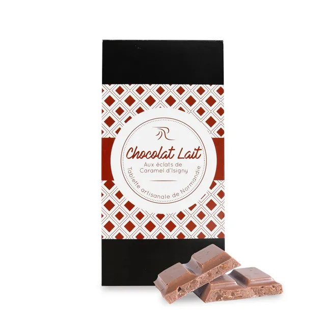 caramels-d-isigny-chocolats-tablette-lait-clats-caramel-90g-38 image 1