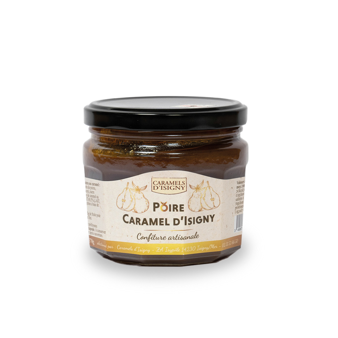 caramels-d-isigny-poires-confiture-caramel-pot-370g image 1