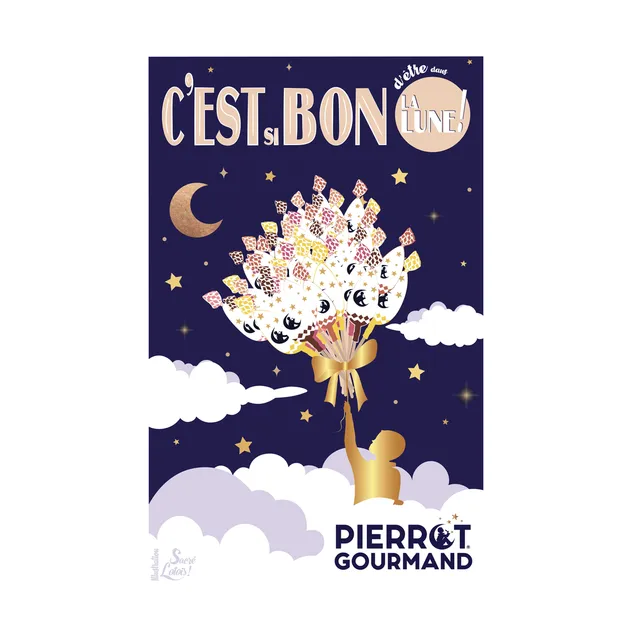 pierrot-gourmand-les-accessoires-affiche-lune-30x40-cm-sans-cadre image 1