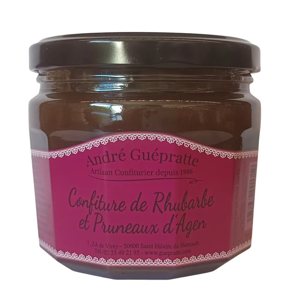 andr-guepratte-confiture-rhubarbe-et-pruneaux-d-agen image 1