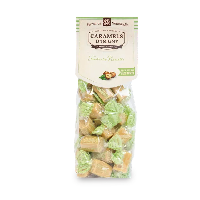 caramels-d-isigny-sachet-caramels-fondants-noisette-175g image 1