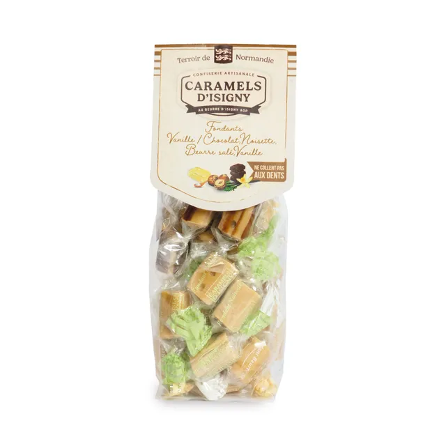 caramels-d-isigny-fondants-assortiment-sachet-175g image 1
