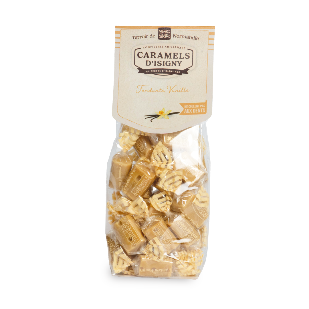 caramels-d-isigny-fondants-vanille-caramels-sachet-175g image 1