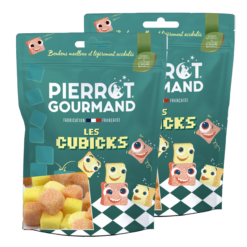 pierrot-gourmand-cubicks-bonbons-lot-de-2-sachets-acidul-s image 1