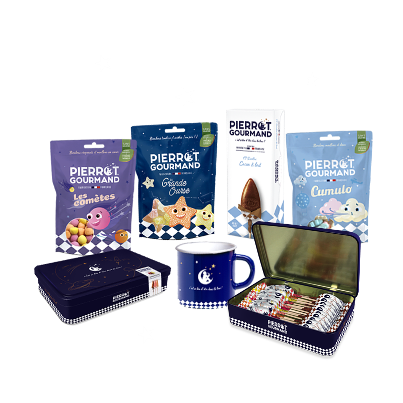 pierrot-gourmand-coffret-cadeau-bonbons-sucettes-mug-chocolat image 1