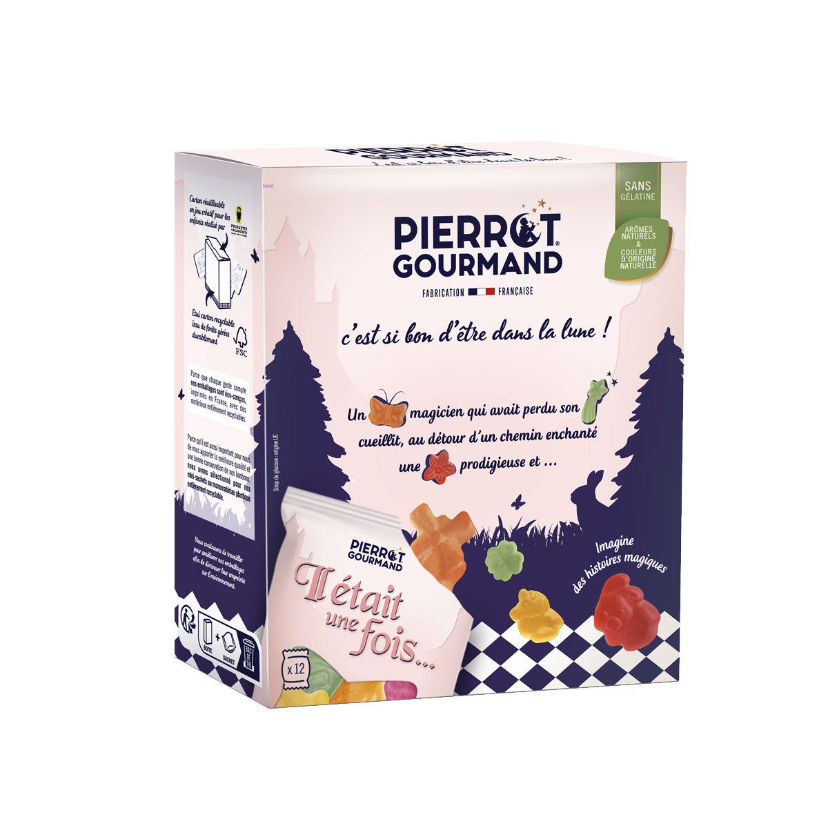 pierrot-gourmand-les-bonbons-il-tait-une-fois-12-mini-sachets image 1