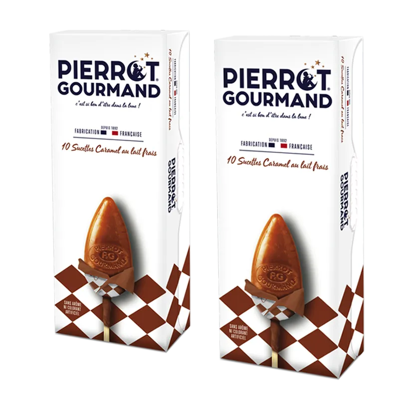 pierrot-gourmand-caramel-sucettes-2-tuis-x10-lait-frais image 1