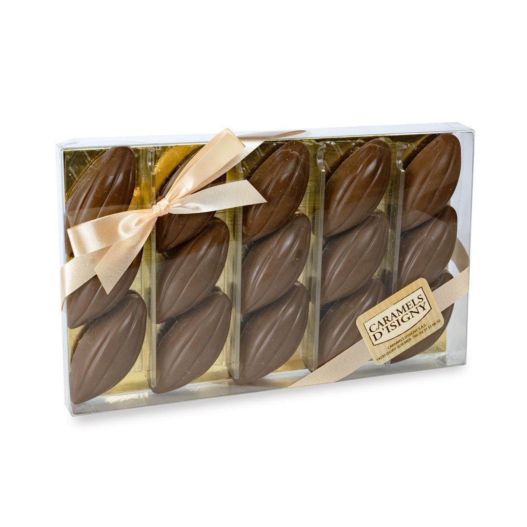 caramels-d-isigny-chocolats-cabosses-lait-caramel-130g image 1