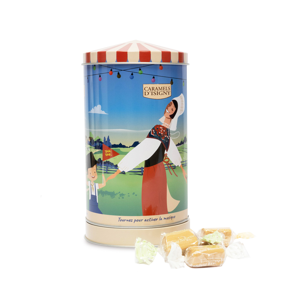 caramels-d-isigny-bo-te-musique-folklore-papillotes-200g image 2