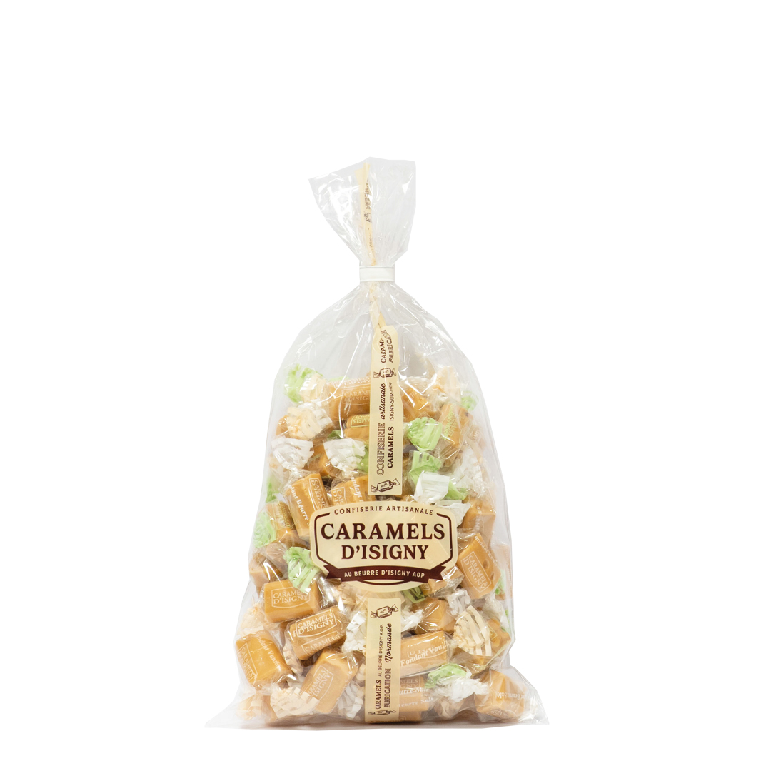 caramels-d-isigny-fondants-sachet-assortiment-fondants-500g-lait image 2