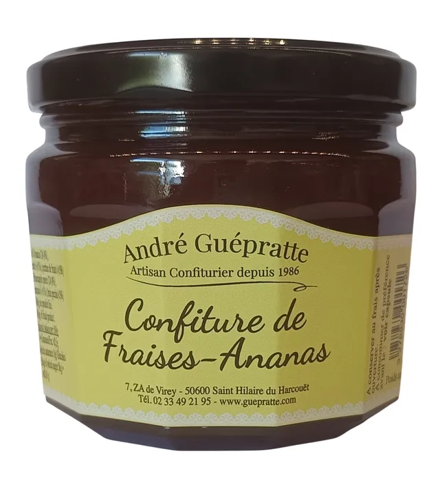 andr-guepratte-confitures-fraises-ananas-artisanale-55-fruits image 1