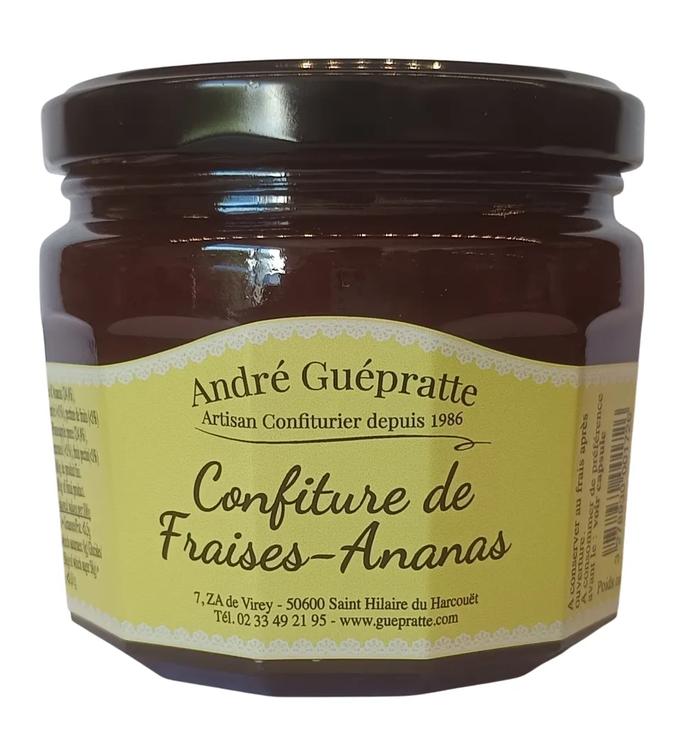 andr-guepratte-confitures-fraises-ananas-artisanale-55-fruits image 1