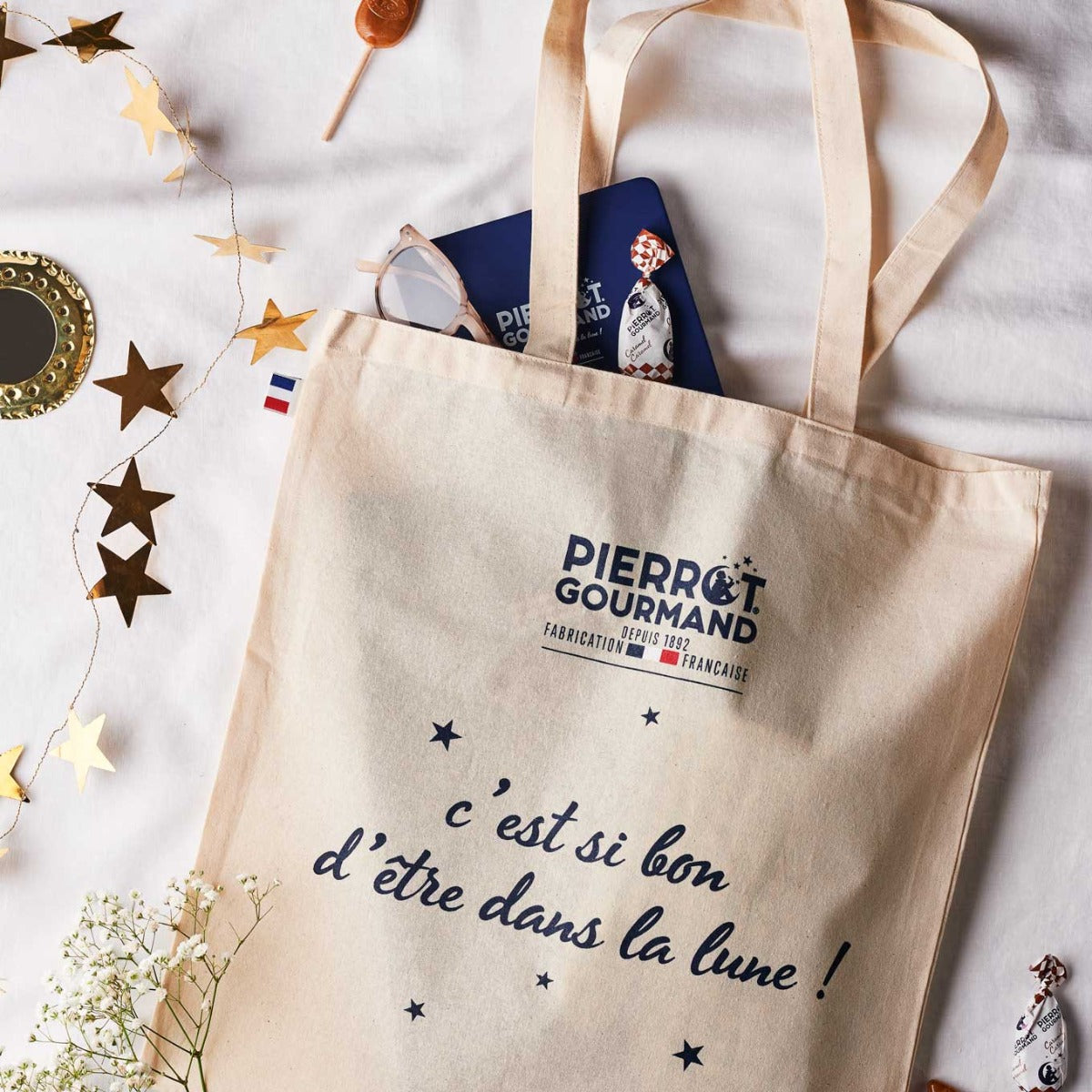 pierrot-gourmand-accessoires-tote-bag-coton-oeko-tex-fabriqu-france image 2