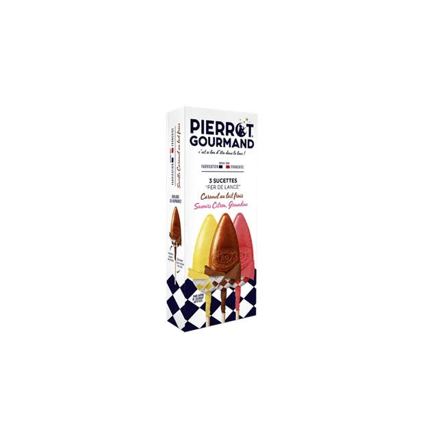 pierrot-gourmand-les-sucettes-fer-de-lance-tui-3-sucettes-assorties image 1