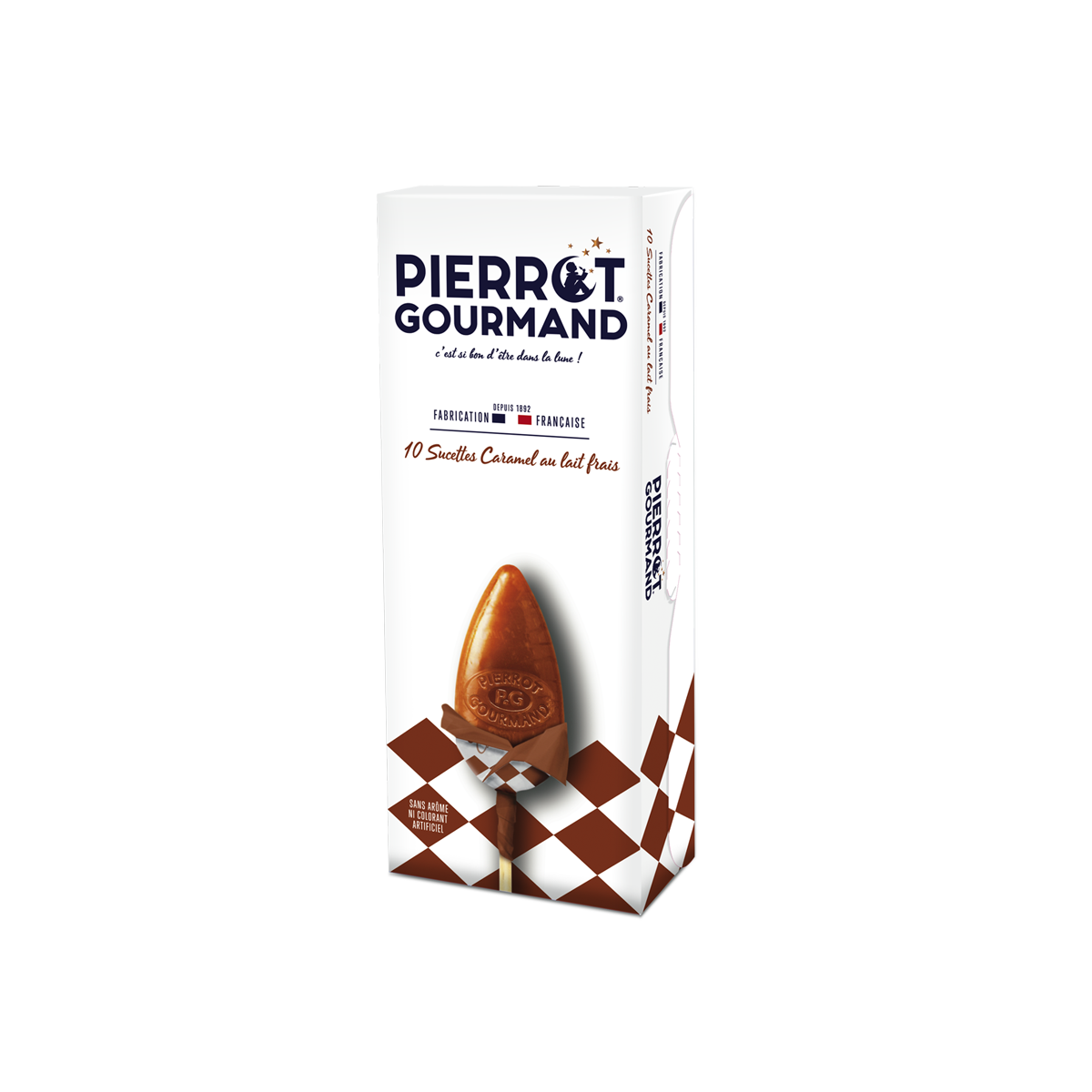 pierrot-gourmand-tui-10-sucettes-caramel-lait-frais image 1