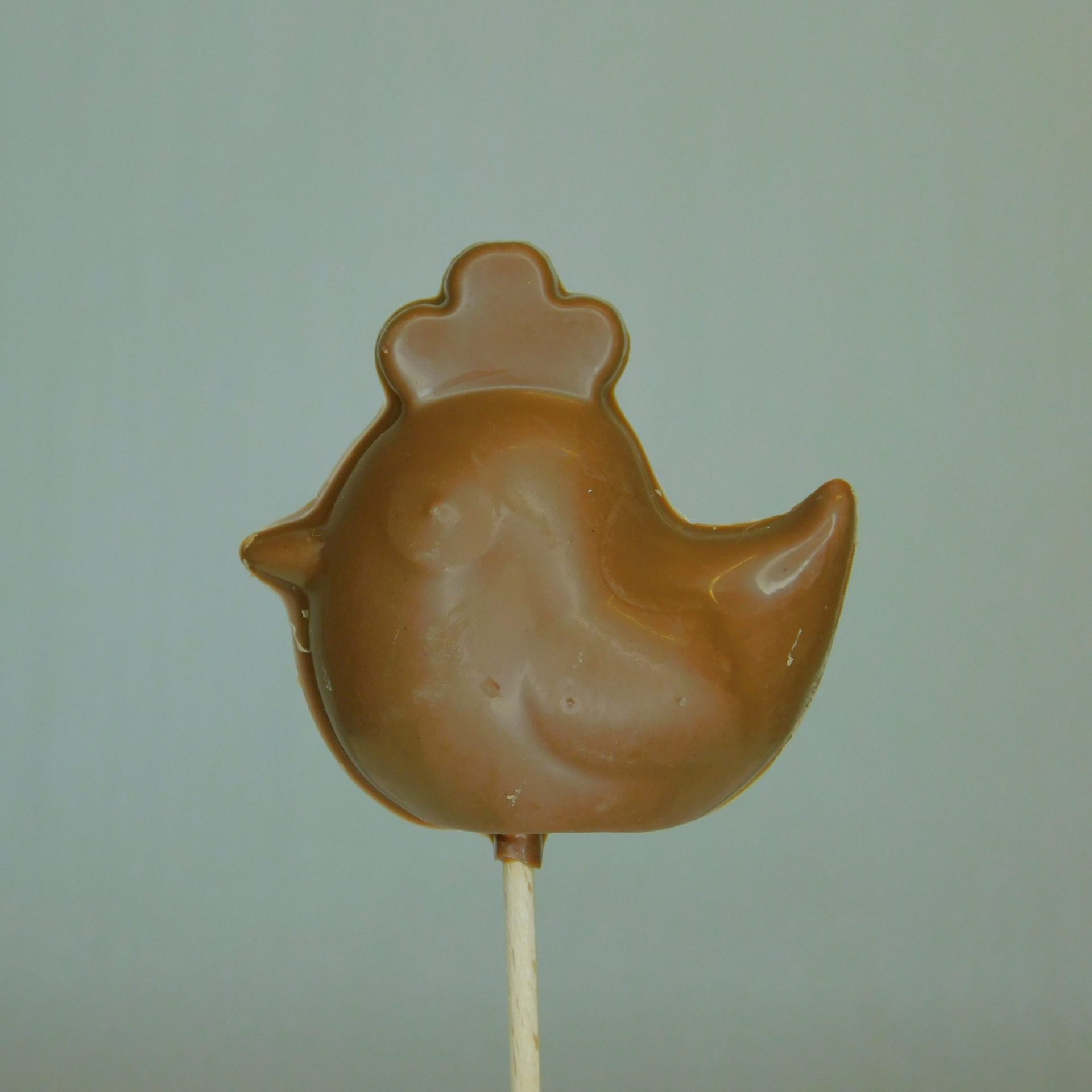 confiserie-hallard-poule-de-p-ques-sucette-en-chocolat-25-g image 1