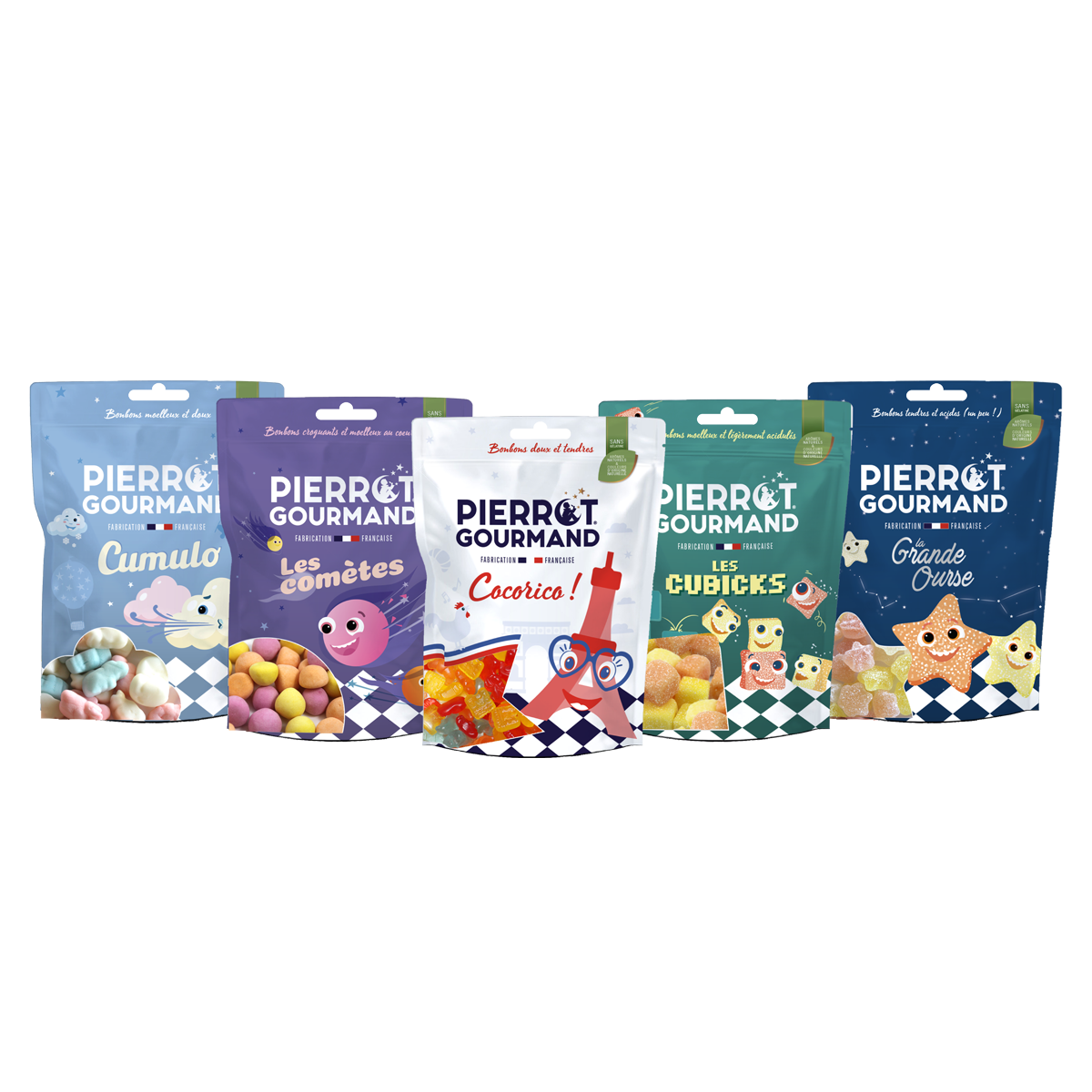 pierrot-gourmand-lot-5-sachets-bonbons-g-lifi-s image 1