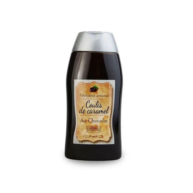caramels-d-isigny-gamme-culinaire-coulis-caramel-chocolat-320g image 1