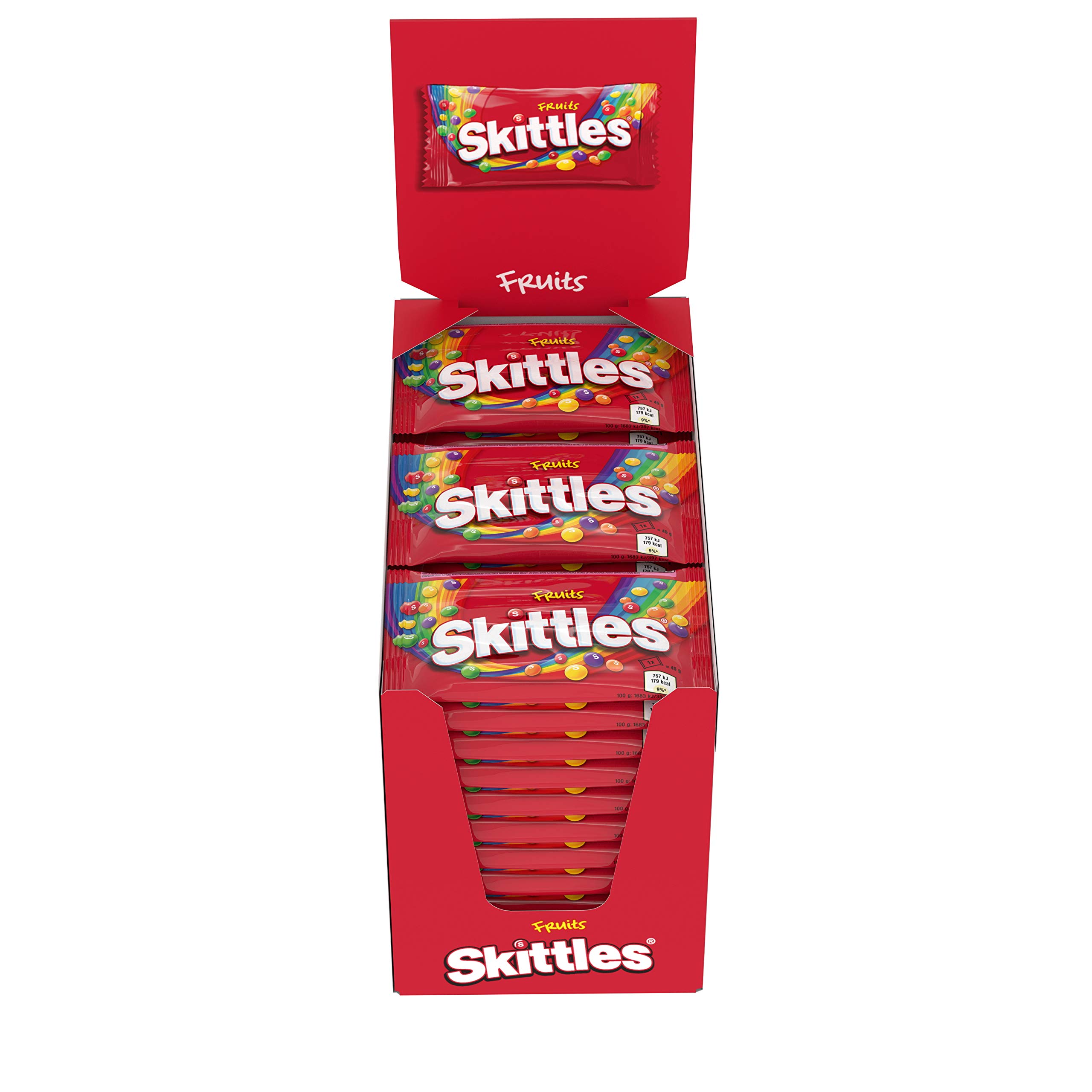 skittles-fruits-bonbons-fruits-36x45g-grand-format-fruit image 2