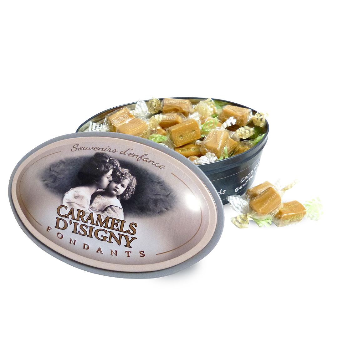 caramels-d-isigny-souvenirs-d-enfance-caramels-bo-te-250g image 1