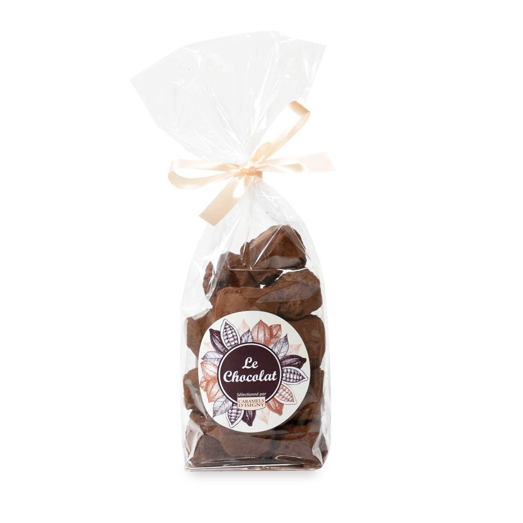 caramels-d-isigny-chocolats-truffes-cr-me-isigny-150g-noir image 1