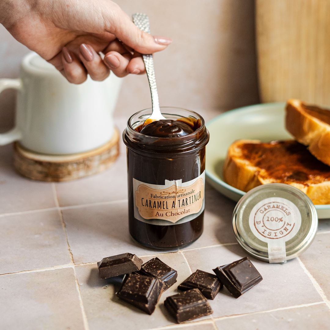 caramels-d-isigny-chocolat-caramel-tartiner-250g-cacao image 2