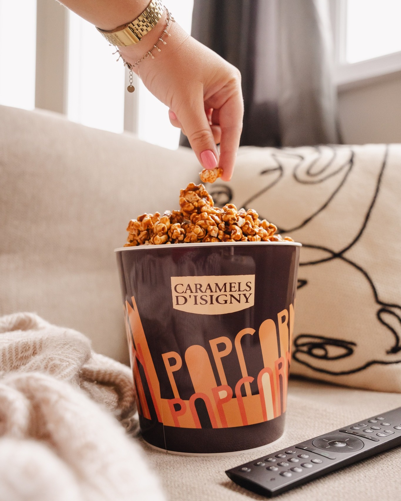 caramels-d-isigny-seau-popcorn-vide-r-utilisable image 2