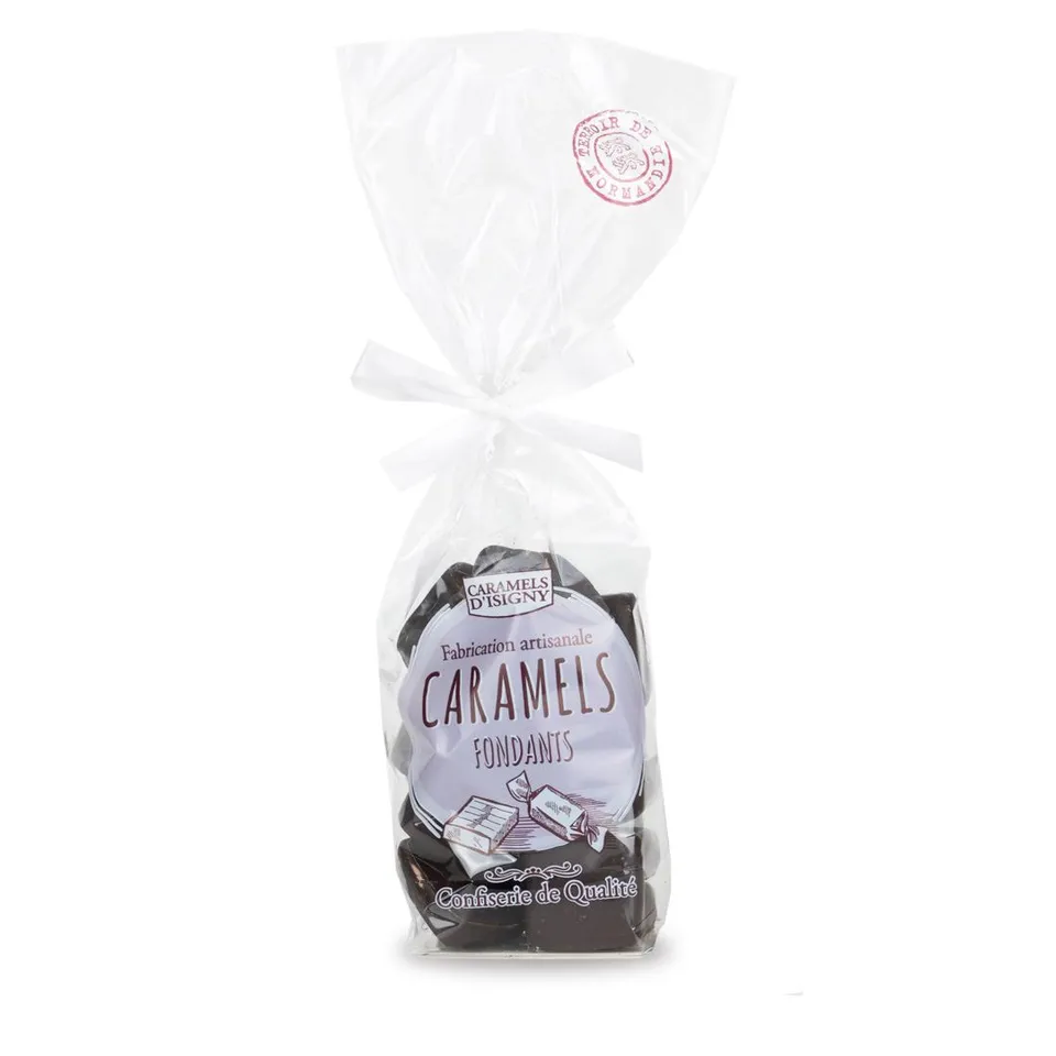 caramels-d-isigny-fondants-enrob-s-chocolat-noir-200g image 1