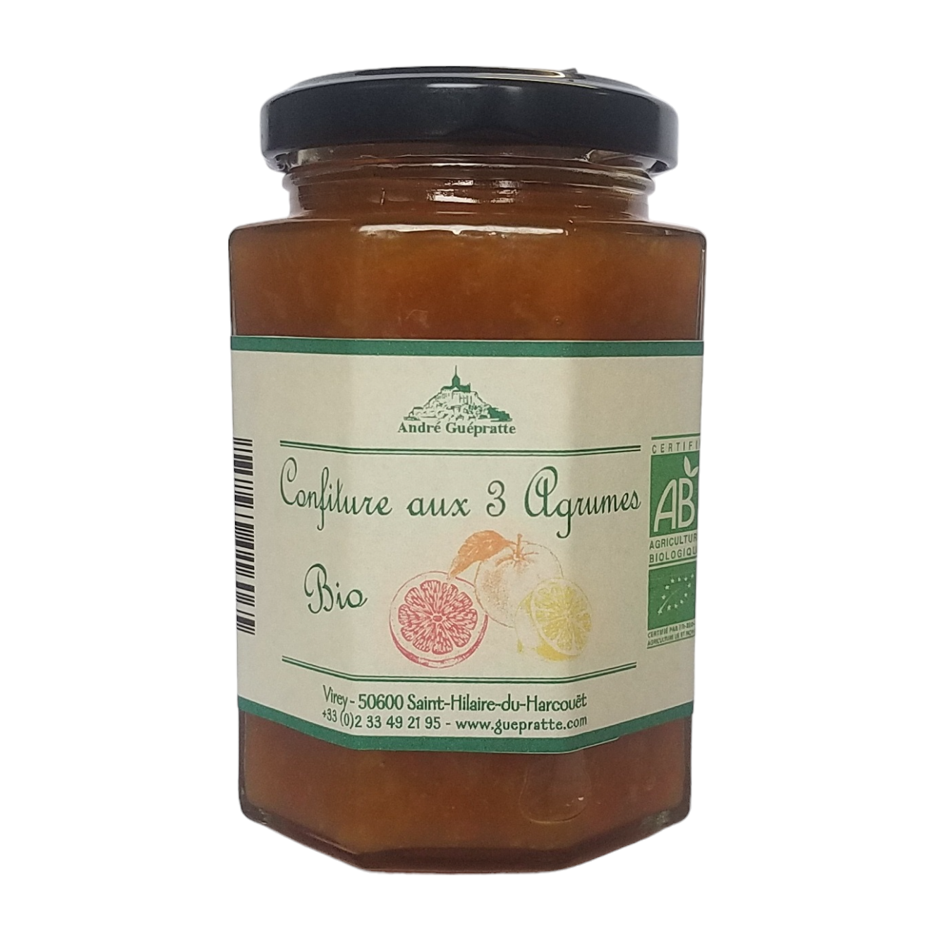 andr-guepratte-biologiques-agrumes-confiture-bio-orange-citron image 1