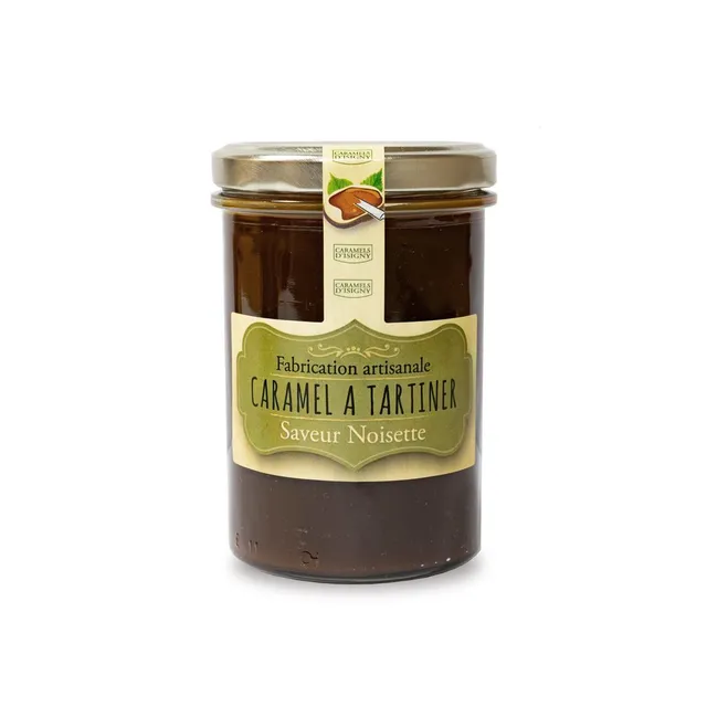 caramels-d-isigny-caramel-tartiner-noisette-250g image 1