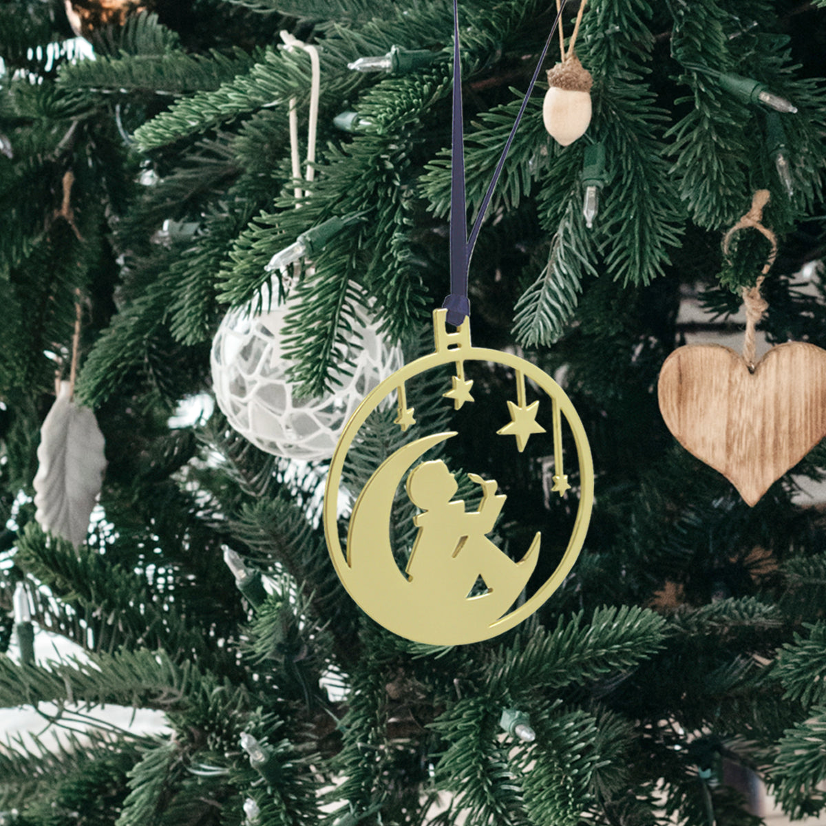 pierrot-gourmand-les-accessoires-suspension-no-l-m-tal-dor-e-sapin image 2
