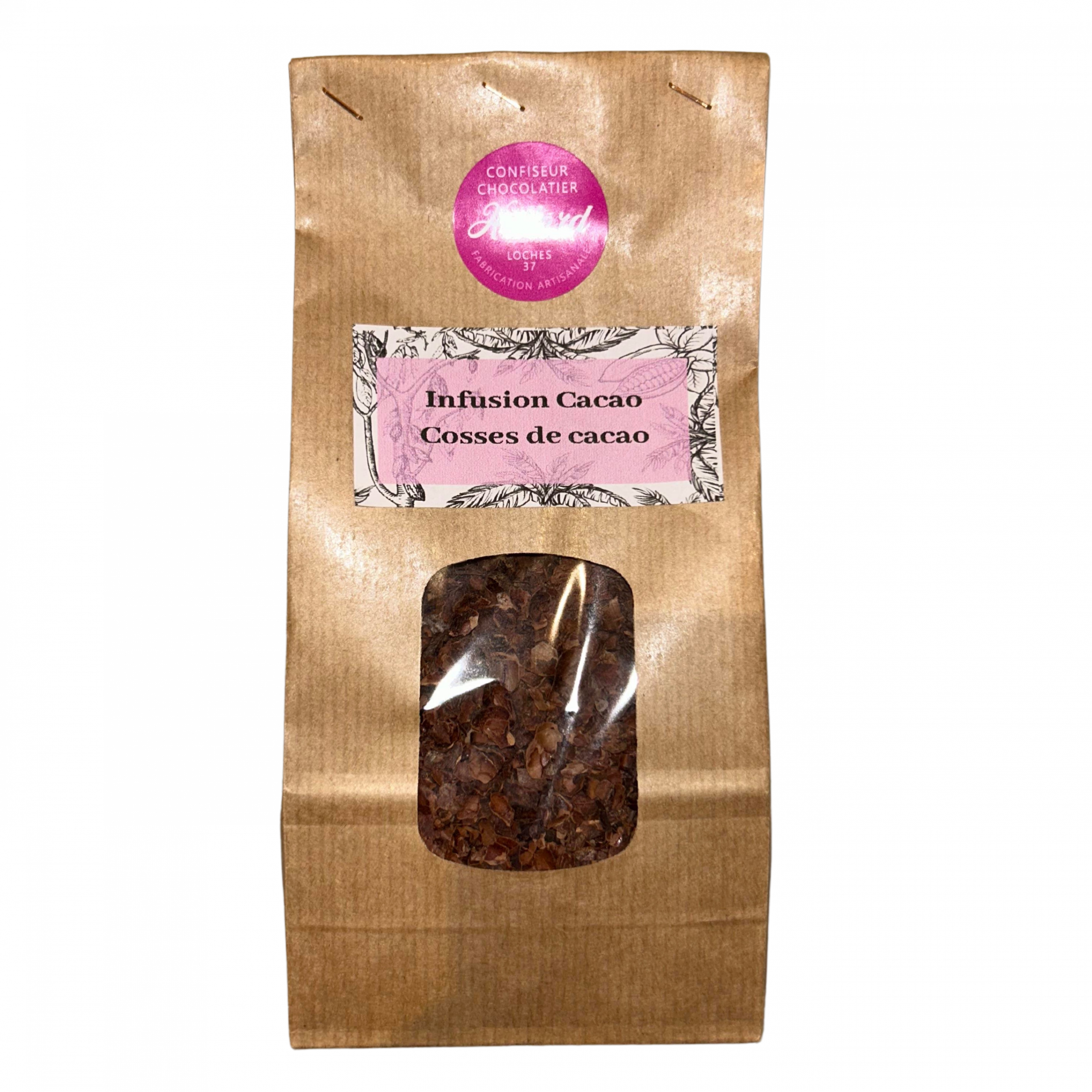 confiserie-hallard-cosses-de-cacao-infusion-cacao-150-g image 1