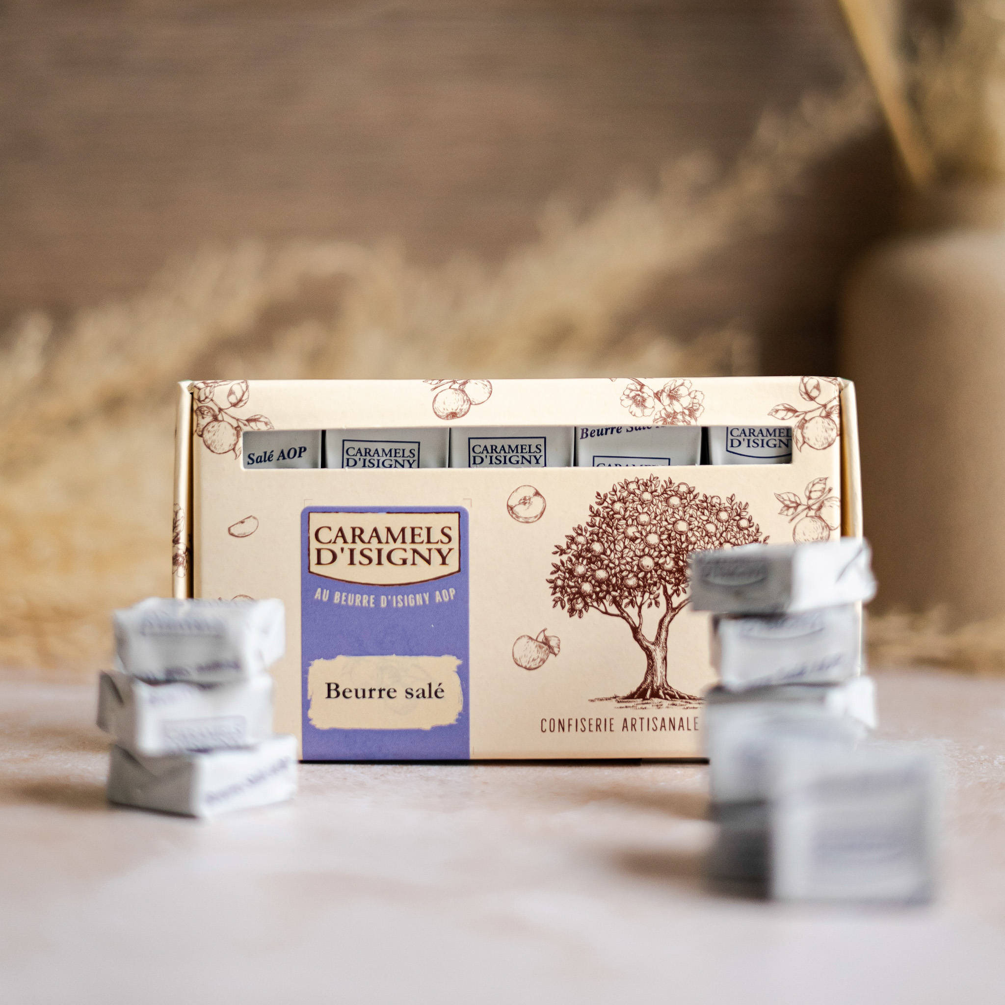 caramels-d-isigny-tui-15-caramels-beurre-sal-140g image 3