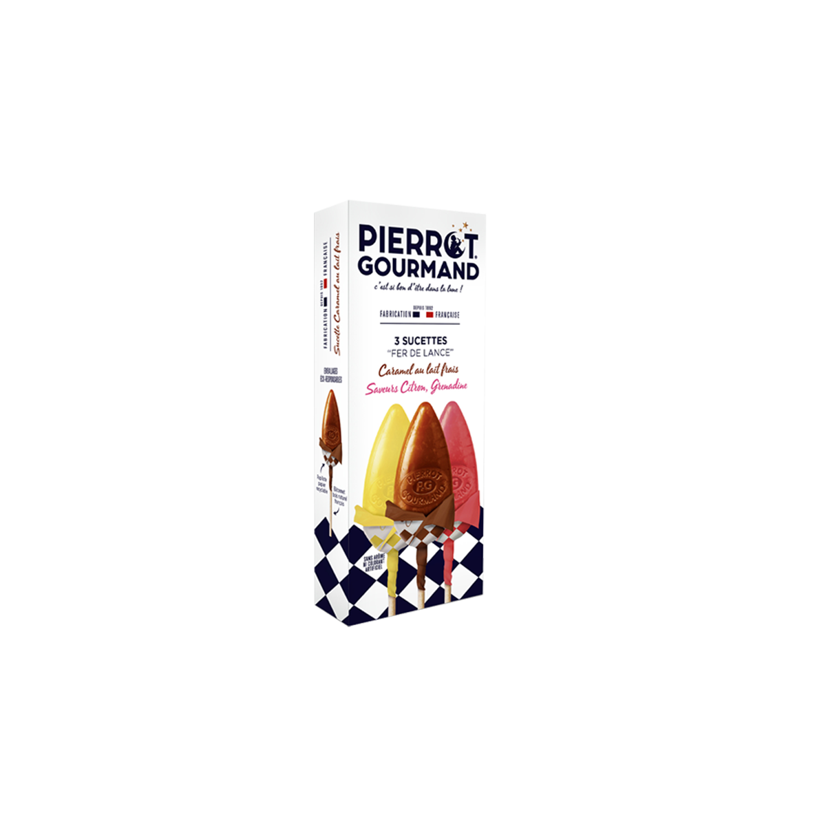 pierrot-gourmand-les-sucettes-fer-de-lance-tui-3-sucettes-assorties image 1