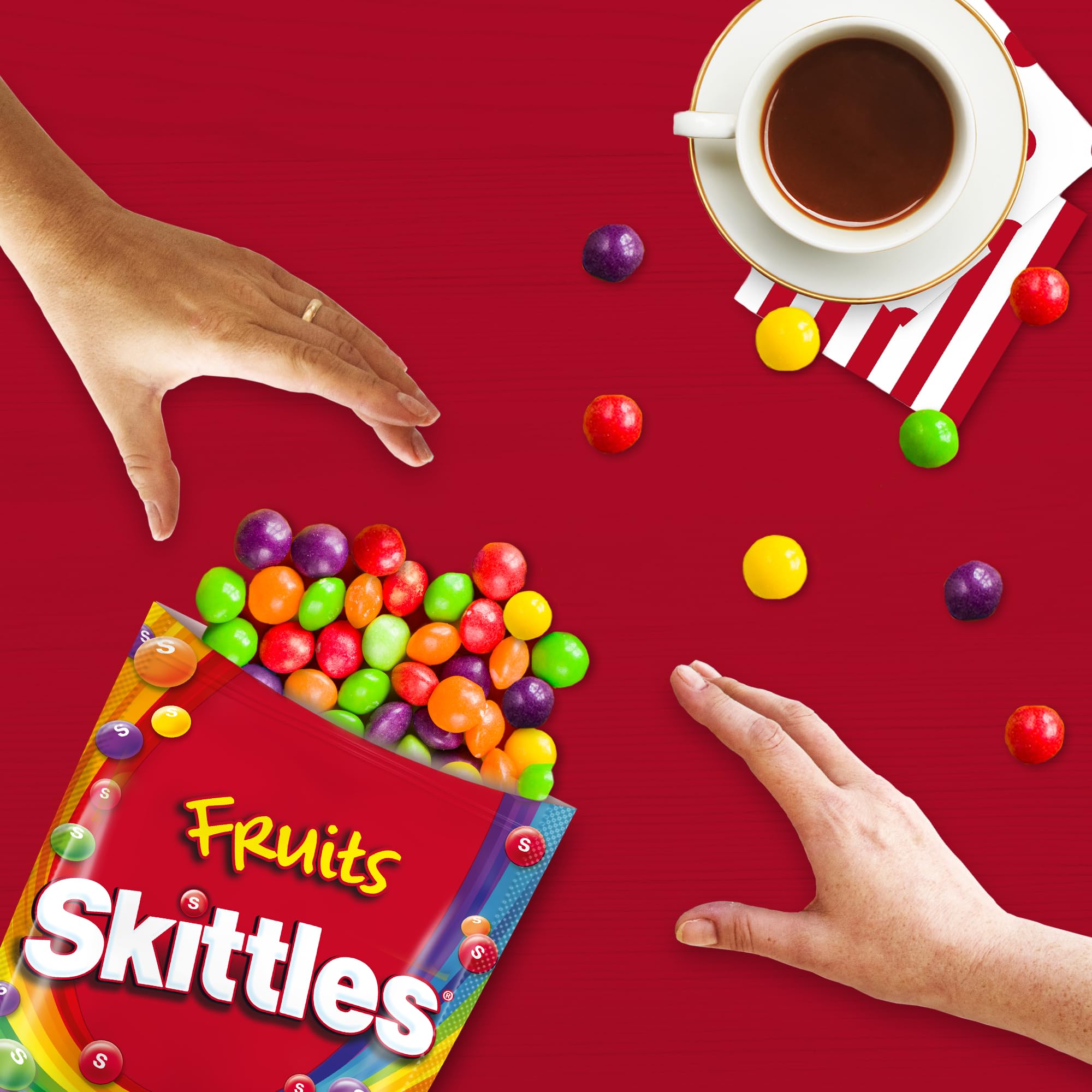 skittles-fruits-bonbons-fruits-sachet-152g-citron-vert image 5