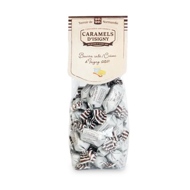 caramels-d-isigny-beurre-sal-cr-me-sachet-175g image 1