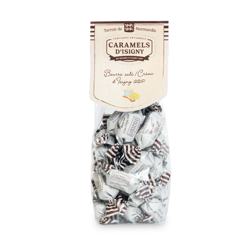caramels-d-isigny-beurre-sal-cr-me-sachet-175g image 1