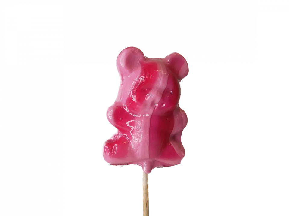 confiserie-hallard-sucette-petit-ourson-sucre-cuit-15-cm image 1