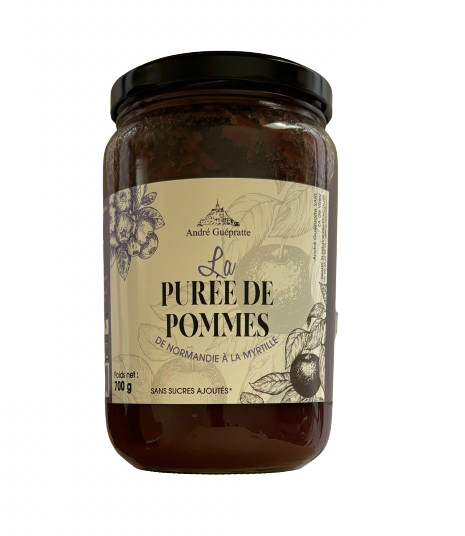 andr-guepratte-pur-e-pommes-normandie-myrtille-sans-sucre-ajout image 1