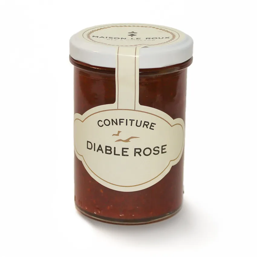 henri-le-roux-le-go-ter-confiture-diable-rose-pot-artisanal image 1