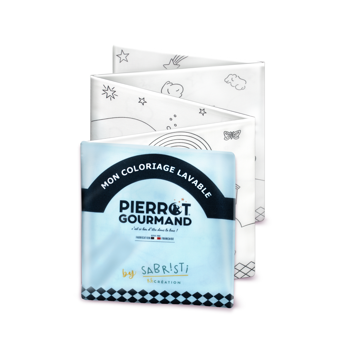 pierrot-gourmand-accessoires-sabristi-coloriage-12-sachets-cumulonimbus image 1
