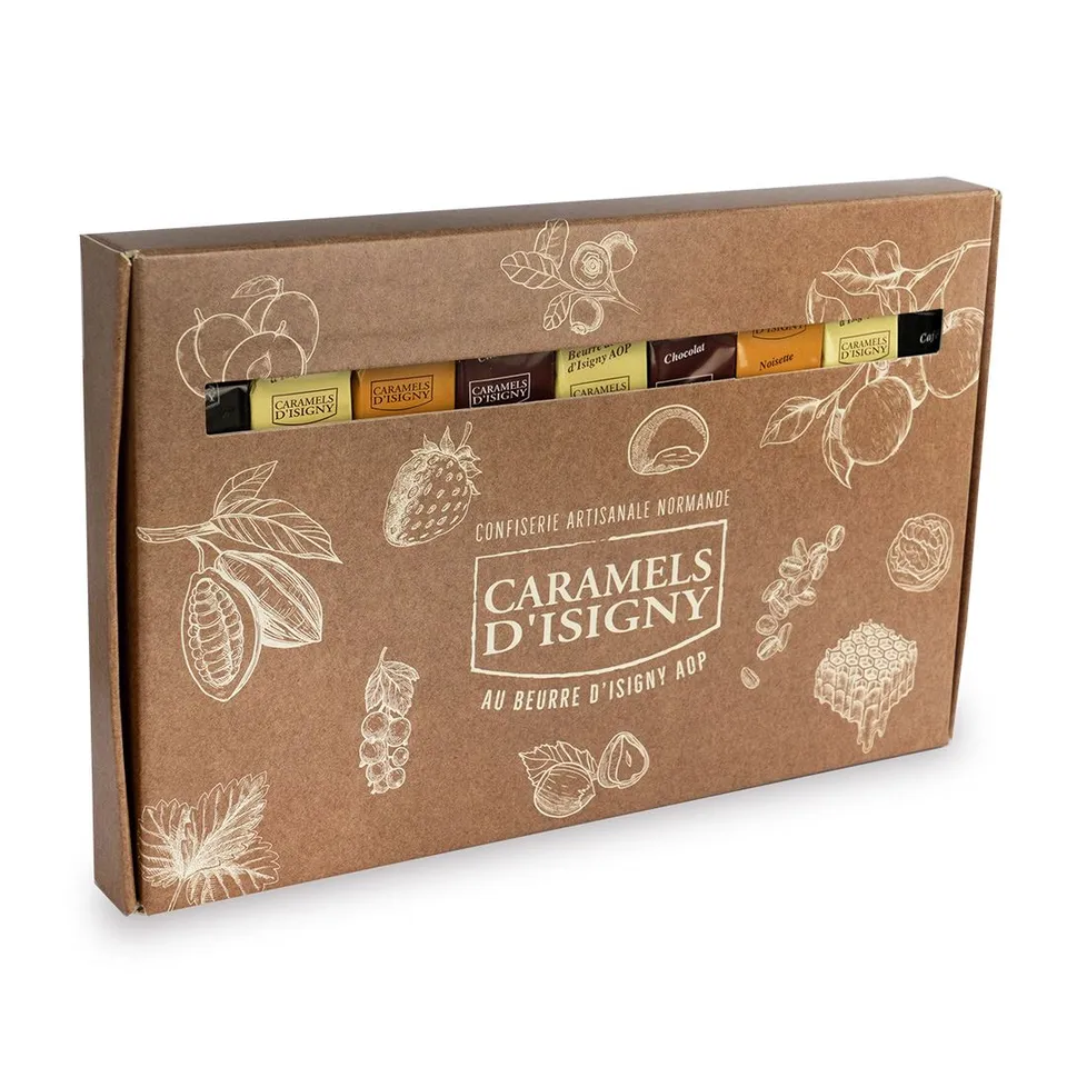 caramels-d-isigny-tradition-assortiment-bo-te-caramels-1kg image 1